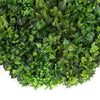 Image of Mixed Fern And Ivy Artificial Green Wall 100cm Black Leaves