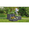 Image of Hex Ergo Raised Garden Bed In The Garden