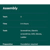 Image of Keter Cortina Garden Shed 9 x7 Assembly