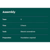 Image of Keter Darwin 4x6 Garden Shed - Grey Assembly