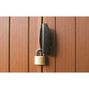 Image of Keter Darwin 6x6 Garden Shed (1.9 x 1.8m) Brown With Padlock