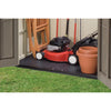 Image of Keter Factor 8 x 6 Garden Shed With Tools In The Garden