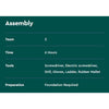 Image of Keter Newton Plus Shed 7.5x11 (3.4m) Assembly