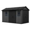 Image of Keter Newton Plus Shed 7.5x13 (2.3 x 4.1m) Double Door