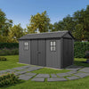 Image of Keter Newton Plus Shed 7.5x15 (2.3 x 4.7m) Double Door In The Garden
