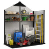 Image of Keter Oakland Garden Shed 754 With Tools