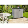 Image of Keter Patio Store Shed 1000L In The Garden Actual View