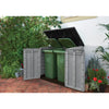 Image of Keter Store It Out Max Shed 1200L Grey/Black With Trash Bins