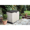 Image of Keter Store It Out Max Shed 1200L Brown/Beige In The Garden
