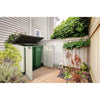 Image of Keter Store It Out Max Shed 1200L Brown/Beige With Trash Bins In The Garden
