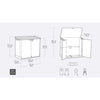 Image of Keter Store It Out Prime Shed 880L Dimensions