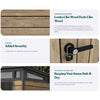 Image of Keter Signature Pent 11x7 Shed (3.4 x 2.2m) Ashwood Features With Examples
