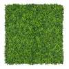Image of Artificial Mixed Boxwood hedging panel on a white background