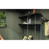 Image of Keter Working / Potting 6x8 Shed - Green With Tools On Shelves