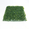 Image of Artificial Jasmine Hedge 1m x 1m Plant Wall Screen Panel UV Stabilised Backing Frame laid flat on a white surface