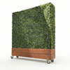 Image of Artificial Mixed Boxwood Freestanding Hedge 1.5m x 1.5m x 30cm UV Stabilised