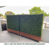 Image of Artificial Boxwood Freestanding Hedge 75cm x 1m x 30cm UV Stable
