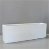 Image of Sierra Lightweight Dividum Trough Planter Large White