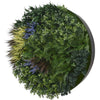 Image of 100cm Outdoor Artificial Lavender Green Wall Disc UV Stabilised