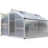 Image of 4.2m x 2.5m Polycarbonate Aluminium Greenhouse