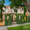 Image of Artificial Boxwood Hedge 1m x 1m Plant Wall Screening Panel UV Stabilised