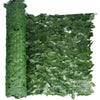 Image of Artificial Peach Leaf Ivy Hedge Screen 3m x 1m Roll Outdoor UV Stabilised