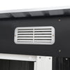 Image of Giantz 1.94 x 1.21m metal Base Garded Shed - Grey