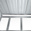 Image of Giantz 1.94 x 1.21m metal Base Garded Shed - Grey