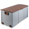 Image of Giantz 290L Outdoor Storage Box - Brown