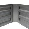 Image of Green Fingers 120 x 90cm Raised Garden Bed Set of 2 - Grey
