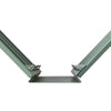 Image of Green Fingers 150 x 90cm Galvanised Steel Garden Bed - Green