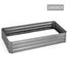 Image of Green Fingers 150 x 90cm Raised Garden Bed - Light Grey