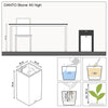 Image of Lechuza Canto Stone 40 Column