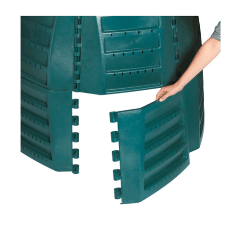 thermo star compost bin 1000L opening view