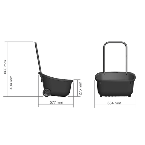 Maze 160L Roto Twin Compost Tumbler Dimensions