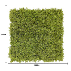 Artificial Moss Wall Panel 1m x 1m UV Stabilised
