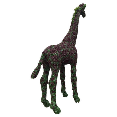 fake topiary animals giraffe main view
