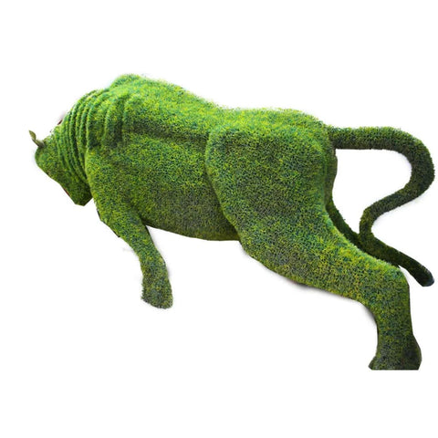 fake topiary animals side view