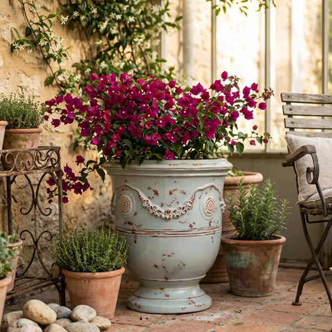 Celadon Traditional Authentic Anduze French Urn