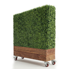 Image of Artificial Mixed Boxwood Freestanding Hedge 1m x 1m x 30cm