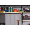 Image of Keter Artisan 9 x 7 Garden Shed with Tools On Shelves