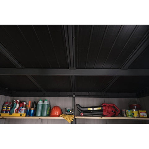 Keter Artisan 9 x 7 Garden Shed Steel-Reinforced And Thick Double-Walls