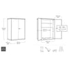 Image of Keter Cortina Alto Shed Dimensions