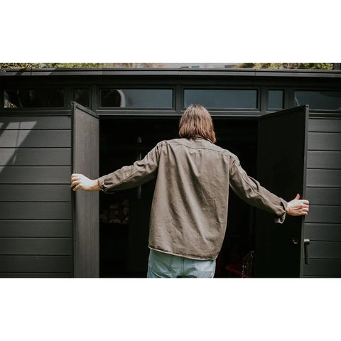 Keter Cortina Garden Shed 11 x7 Entrance View