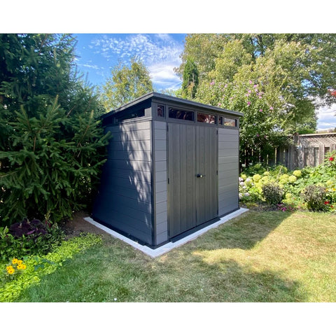 Keter Cortina Garden Shed 9 x7 In The Garden