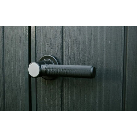 Keter Cortina Garden Shed 9 x7 Sturdy Lockable Handle