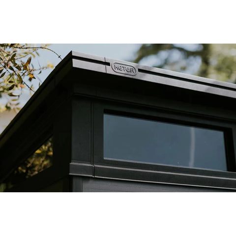 Keter Cortina Garden Shed 9 x7 Crystal Clear Windows