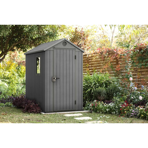 Keter Darwin 4x6 Shed In The Garden