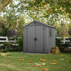 Image of Keter Darwin 6x6 Garden Shed (1.9 x 1.8m) Grey In The Garden