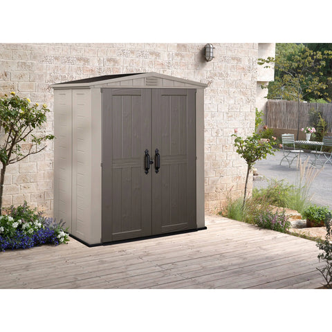 Keter Factor 6 x 3 Garden Shed In The Garden